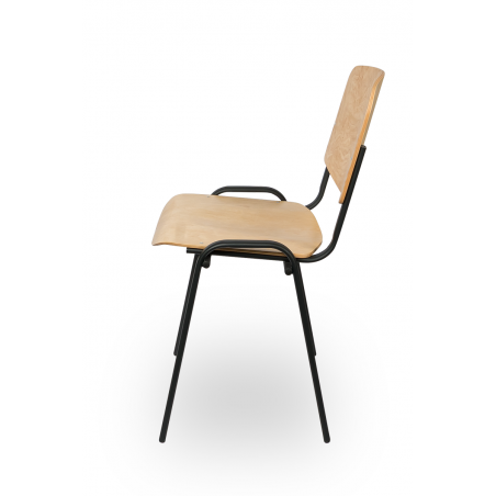 Konferenzstuhl ISO WOOD BL