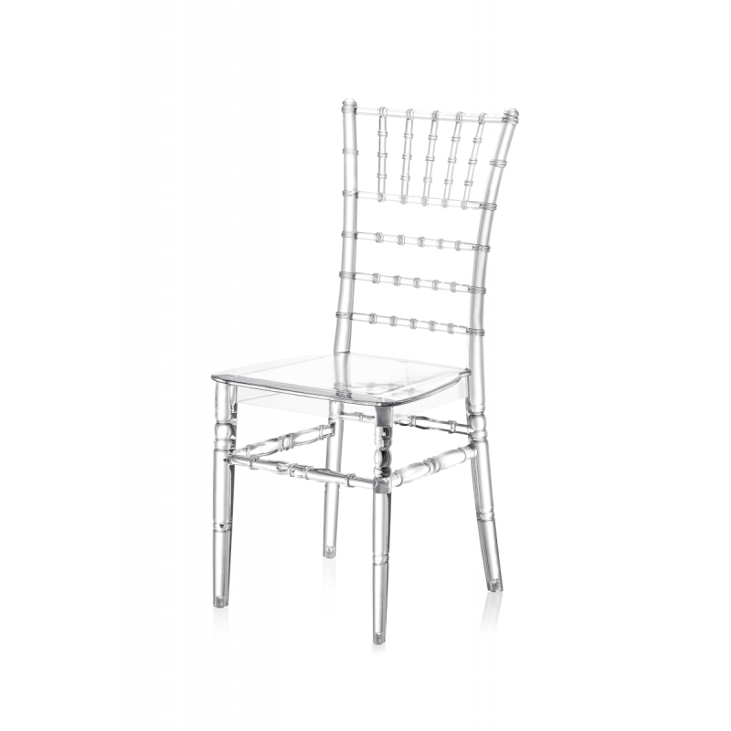 Catering Stuhl CHIAVARI TIFFANY transparent