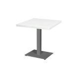 Bistrotisch ALFA 40x55 grau mit FURNIERTE-Platten