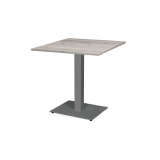 Bistrotisch ALFA 40x55 grau mit Laminierte-Platten