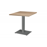 Bistrotisch ALFA 40x55 grau mit Laminierte-Platten