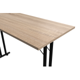 Konferenztisch FOLD-L BL 138x45 Sonoma Eiche