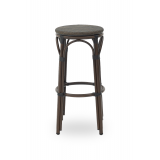 Barhocker FRANCESCO aus Technorattan braun