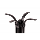 Biergartentische RUSTICAL Mit HPL-Platten 69x69 schwarz