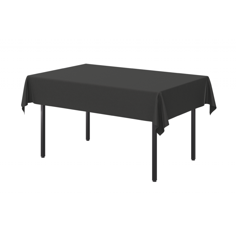 Tischdecke TB-100 240x140 cm schwarz