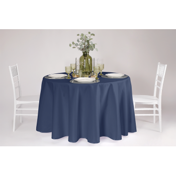 Tischdecke TB-200 fi 320 cm Marineblau