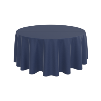 Tischdecke TB-100 fi 260 cm Marineblau