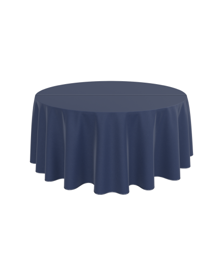 Tischdecke TB-100 fi 260 cm Marineblau