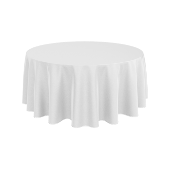 Tischdecke TB-100 fi 260 cm Weiß