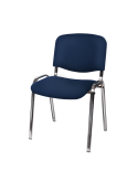 Stuhl ISO STANDARD CR T0202 Blau Öko-Leder