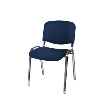 Stuhl ISO STANDARD CR T0202 Blau Öko-Leder
