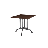 Bistrotisch RUSTICAL QUATTRO mit Laminierte-Platten