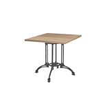 Bistrotisch RUSTICAL QUATTRO mit Laminierte-Platten