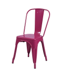 Stuhl PARIS Inspiriert Von TOLIX Rosa