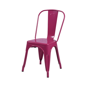 Stuhl PARIS Inspiriert Von TOLIX Rosa