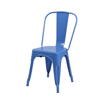 Stuhl PARIS Inspiriert Von TOLIX Blau