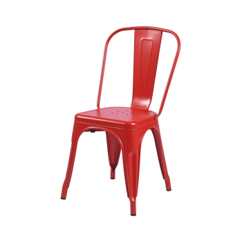 Stuhl PARIS Inspiriert Von TOLIX Rot