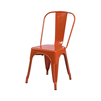 Stuhl PARIS Inspiriert Von TOLIX Orange
