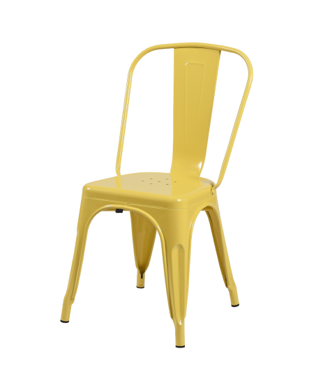 Stuhl PARIS Inspiriert Von TOLIX Gelb