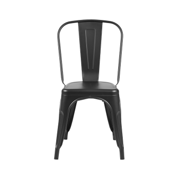Stuhl PARIS Inspiriert Von TOLIX Schwarz