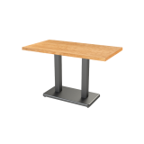 Bistrotisch IMPERIO DUO mit FURNIERTE-Platten