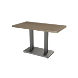 Bistrotisch IMPERIO DUO mit FURNIERTE-Platten