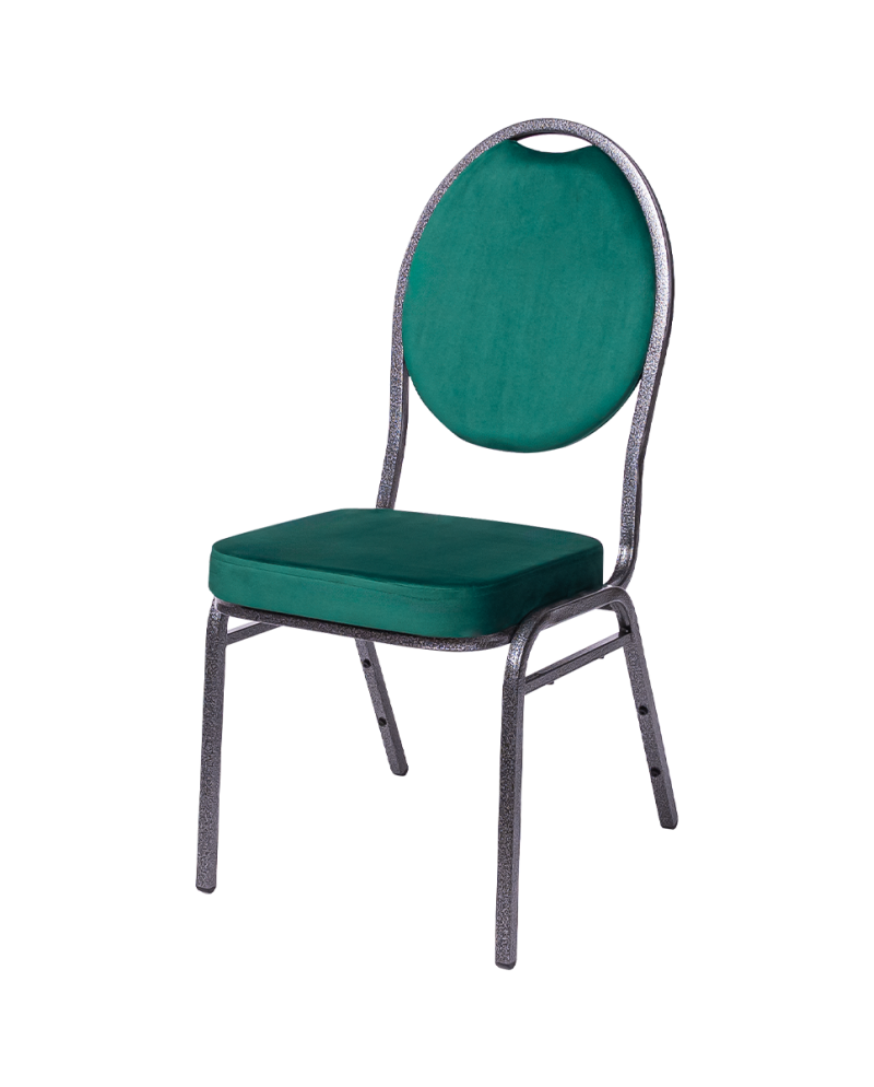 Stuhl HERMAN Grün Velours