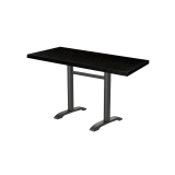 Bistrotisch CARVO DUO mit FURNIERTE-Platten