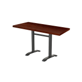 Bistrotisch CARVO DUO mit FURNIERTE-Platten