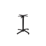 Biergartentische CROSS COMFORT Mit HPL-Platten 69x69 schwarz