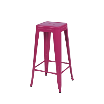 Hocker PARIS Inspiriert Von TOLIX Rosa