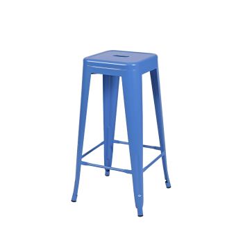 Hocker PARIS Inspiriert Von TOLIX Blau