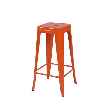 Hocker PARIS Inspiriert Von TOLIX Orange
