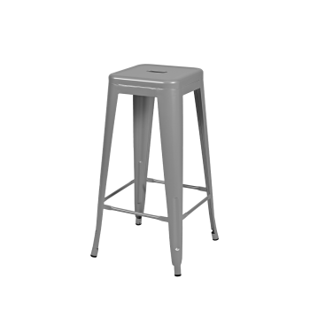 Hocker PARIS Inspiriert Von TOLIX Aluminium
