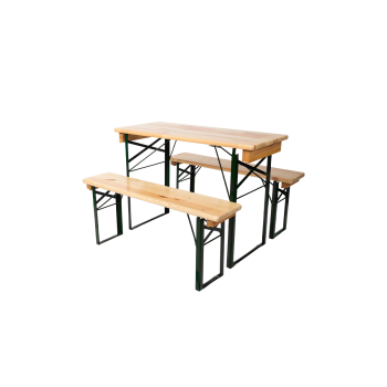 Bierzeltgarnitur WOODY STRONG 110x50 cm