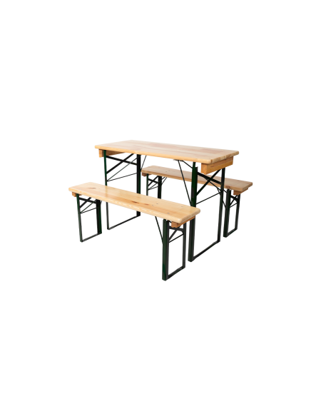 Bierzeltgarnitur WOODY STRONG 110x50 cm