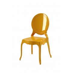 Der Stuhl für Braut und Bräutigam MEDALION golden