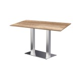 Café-Tisch SIGMA DUO mit laminierter Tischplatte