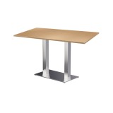 Café-Tisch SIGMA DUO mit laminierter Tischplatte