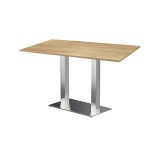 Café-Tisch SIGMA DUO mit laminierter Tischplatte