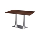 Café-Tisch SIGMA DUO mit laminierter Tischplatte