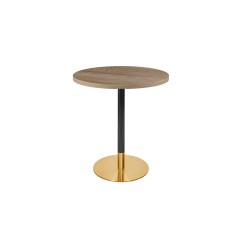 OMEGA R Café-Tisch mit laminierter Tischplatte