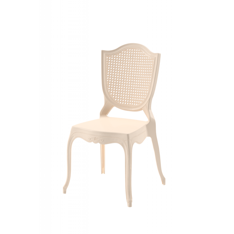 Der Stuhl für Braut und Bräutigam AMOR creme