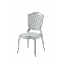 Der Stuhl für Braut und Bräutigam AMOR silber