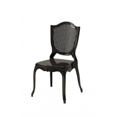 Der Stuhl für Braut und Bräutigam AMOR schwarz