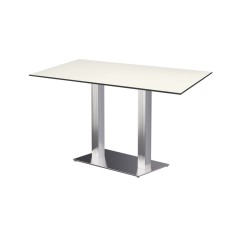 Café-Tisch SIGMA DUO mit HPL-Tischplatte