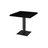 Café-Tisch ADAPTIVE Tischplatte mit Holzfurnierplatte