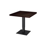 Café-Tisch ADAPTIVE Tischplatte mit Holzfurnierplatte