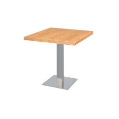 Café-Tisch SIGMA mit Holzfurnierplatte