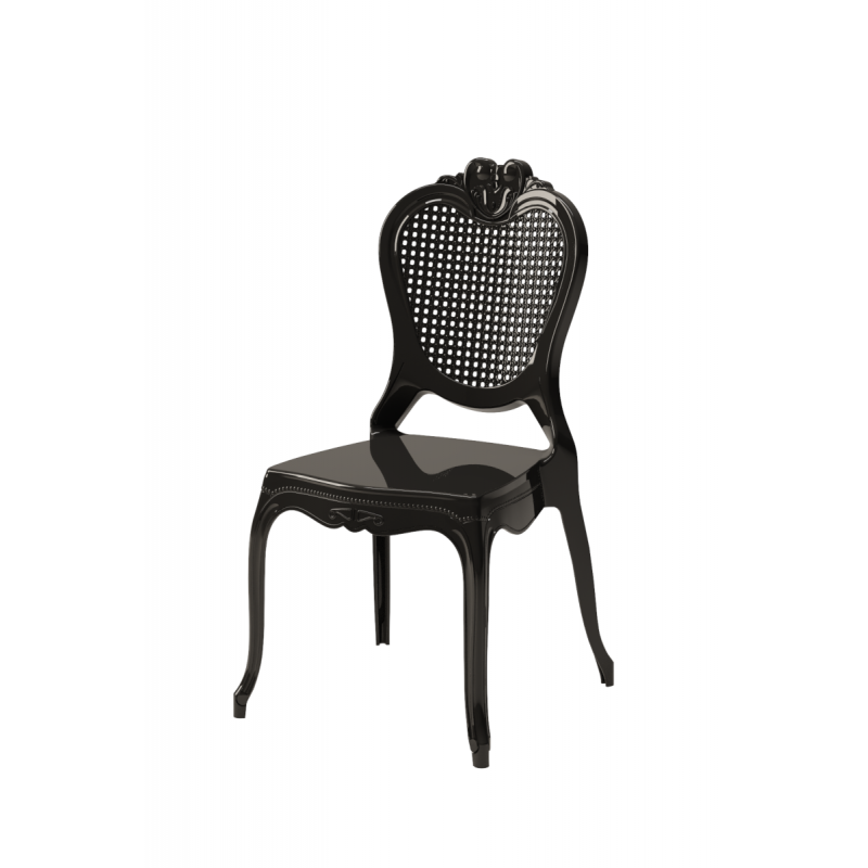 Der Stuhl für Braut und Bräutigam ZEUS schwarz
